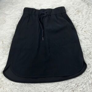 Lululemon On The Fly Skirt *Woven Black